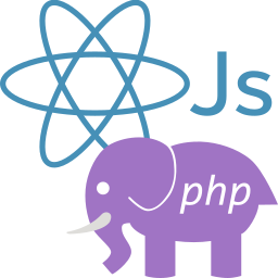 JavaScript and php icons